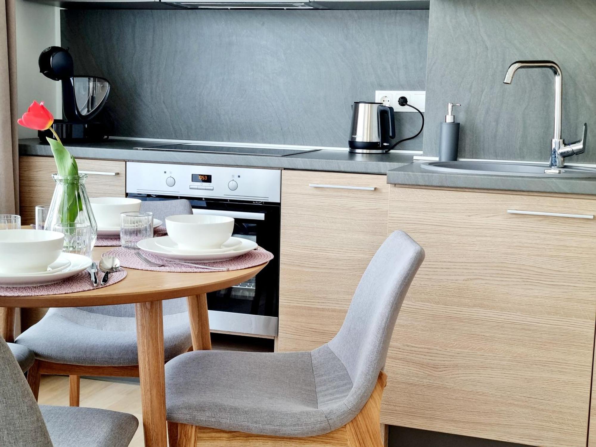 Melodija Apartments In Druskininkai Center ภายนอก รูปภาพ